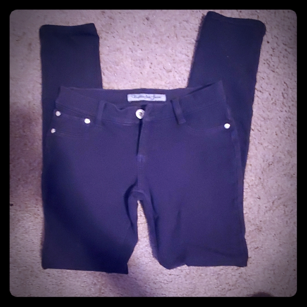 Juniors black pants